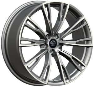 Informacin de BMW WD006, MATT GM POLISHED, 5X112, 19 x 7.5"